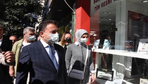 DEVA Partisi Genel Başkanı Babacan, partisinin İnegöl ilçe başkanlığının açılışını yaptı