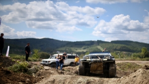 Düzce'de off-road yarışları heyecanlı anlara sahne oldu