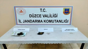 Düzce'de uyuşturucu operasyonunda 3 şüpheli yakalandı
