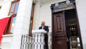 Edirne'de Muhtarlar Konağı hizmete açıldı