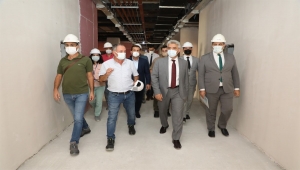 Erzincan'da iki yıl önce temeli atılan "akıllı hastane"nin tamamlanması için çalışmalar sürüyor 