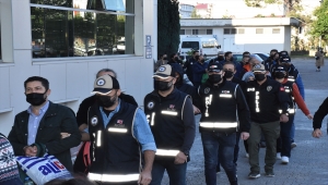 FETÖ operasyonunda yakalanan 44 şüpheliden 42'si adliyede