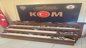 Gaziantep ve Kilis'te silah kaçakçılığı operasyonunda 24 şüpheli yakalandı