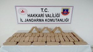 Hakkari'de 23 kilo eroin ele geçirildi