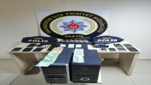 Hatay'da yasa dışı bahis operasyonunda 35 şüpheli yakalandı 