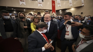 İçişleri Bakanı Soylu, Türkiye Muhtarlar Konfederasyonu'nun 4. Olağan Genel Kurulu'nda konuştu: (1)