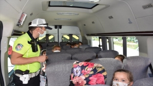 İçişleri Bakanlığı koordinesinde "Güvenli Eğitim Uygulaması" yapıldı