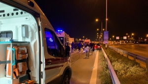 İstanbul'daki zincirleme trafik kazasında iki kişi yaralandı
