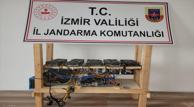 İzmir'de kripto para madenciliğinde kullanılan cihazlar ele geçirildi