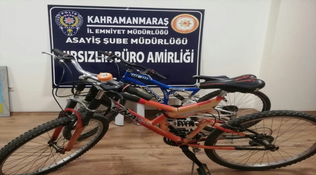Kahramanmaraş'ta bisiklet çalan iki şüpheli tutuklandı