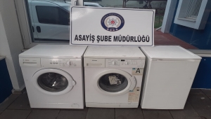 Karabük'te mağazadan beyaz eşya çaldığı iddia edilen 2 şüpheli yakalandı