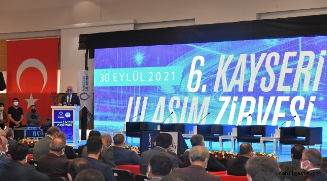 Kayseri Büyükşehir Belediyesinden 6'ıncı Ulaşım Zirvesi