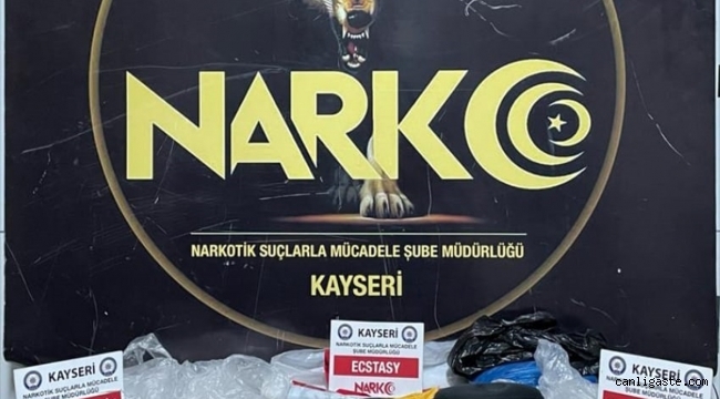 Kayseri'de bağ evine uyuşturucu operasyonu: 3 kişi yakalandı
