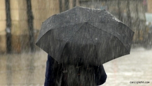 Kayseri'de dahil 3 il için kuvvetli sağanak uyarısı