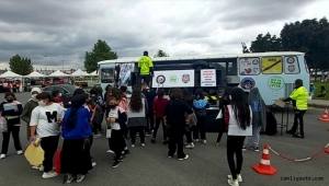 Kayseri İl Emniyet Müdürlüğünden uygulamalı trafik eğitimi