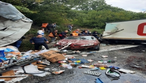 Kırklareli'nde zincirleme trafik kazasında 1 kişi öldü, 5 kişi yaralandı