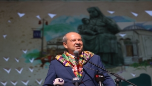 KKTC Cumhurbaşkanı Ersin Tatar, 740. Hayme Ana'yı Anma ve Göç Şenlikleri'nde konuştu: