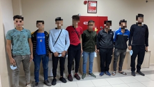 Kocaeli'de 7 düzensiz göçmen yakalandı