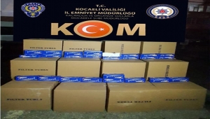 Kocaeli'de 800 bin makaron ele geçirildi