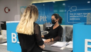 Kovid-19'un etkili olduğu dönemde PTT'de 519 milyon işlem yapıldı