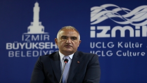 Kültür ve Turizm Bakanı Ersoy, Yerel Yönetimler Dünya Teşkilatı Kültür Zirvesi'nde konuştu: