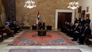 Lübnan Cumhurbaşkanı Avn, BMGK kararına uyması için İsrail'e baskı yapılmasını istedi