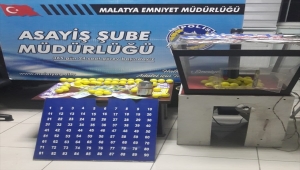 Malatya'da kumar oynayan 50 kişiye 66 bin 800 lira ceza uygulandı