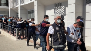 Mersin'deki tefecilik ve yağma operasyonunda gözaltı sayısı 17'ye yükseldi