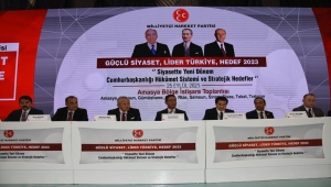 MHP'nin "Güçlü Siyaset, Lider Türkiye, Hedef 2023" bölge toplantılarının 6'ncısı Amasya'da yapıldı