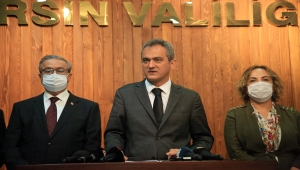 Milli Eğitim Bakanı Özer, "Mersin İl Eğitim Değerlendirme Toplantısı"nın ardından açıklama yaptı: