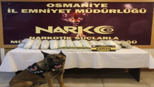 Osmaniye'de çantasından esrar çıkan minibüs yolcusu gözaltına alındı