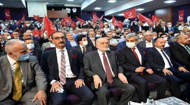 Saadet Partisi Genel Başkanı Karamollaoğlu Samsun'da konuştu: