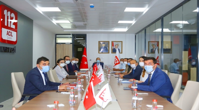 Şırnak'ta 112 Acil Çağrı Merkezi Hizmetleri İl Koordinasyon Kurulu Toplantısı yapıldı