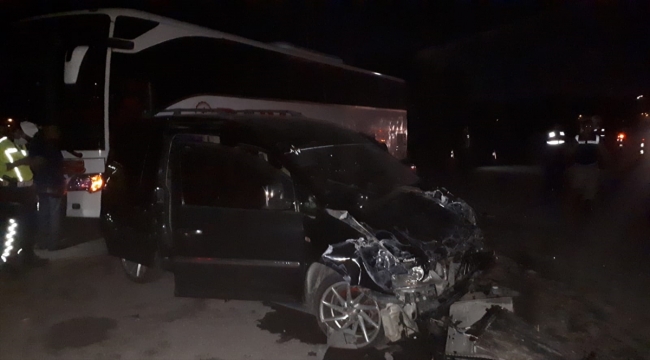 Sivas'ta trafik kazalarında 11 kişi yaralandı