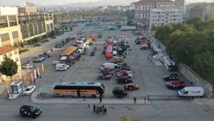 TransAnatolia Rally Raid'de sürücüler Çorum'dan ayrıldı