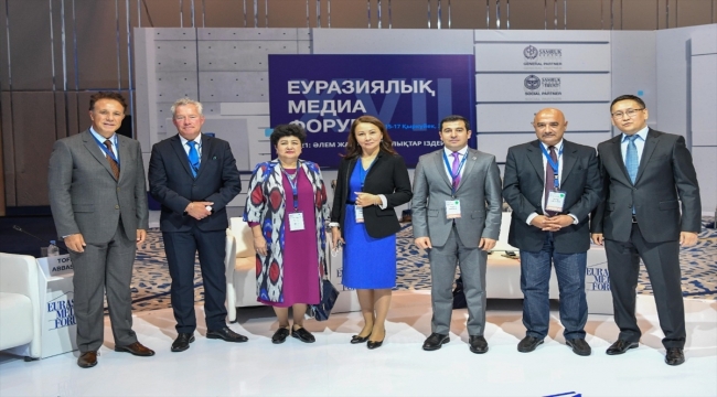 Türk dünyasının medya temsilcileri Kazakistan'da buluştu
