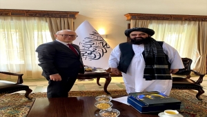 Türkiye'nin Kabil Büyükelçisi Erginay, Taliban'ın "Dışişleri Bakan Vekili" Muttaki'yle görüştü
