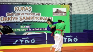 Ümitler ve Yıldızlar Türkiye Kuraş Şampiyonası, Elazığ'da yapıldı