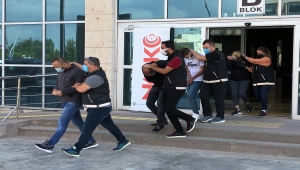 Uşak'ta düzenlenen uyuşturucu operasyonunda yakalanan şüpheli tutuklandı