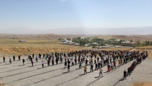 Van'da güvenlik korucusu adayları terörle mücadelede görev almak için ter döktü