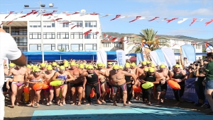 Açık su yüzme yarışı "Oceanman Türkiye" Antalya'da sona erdi