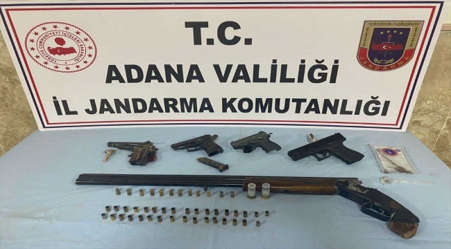 Adana'da silah ticareti yaptığı öne sürülen şüpheli yakalandı 