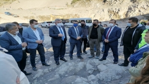 AK Parti'li Akbaşoğlu, "Çankırı Devrez Kızlaryolu Barajı" inşaatında son aşamaya gelindiğini açıkladı: