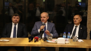 AK Parti'li Kurtulmuş, Giresun'da basın mensupları ve STK temsilcileriyle bir araya geldi: