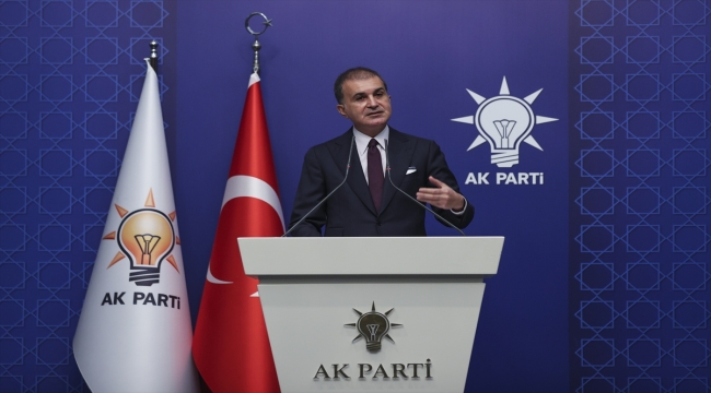 AK Parti Sözcüsü Çelik, MYK toplantısına ilişkin açıklamalarda bulundu: (1)