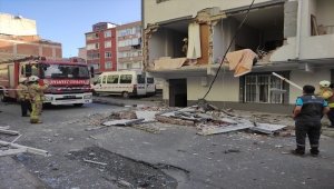Avcılar'da tüp patlamasında 1 kişi yaralandı 