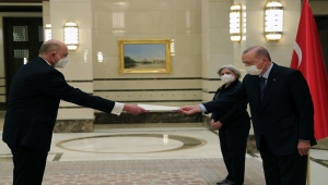 Avustralya'nın Ankara Büyükelçisi Armitage, Cumhurbaşkanı Erdoğan'a güven mektubu sundu