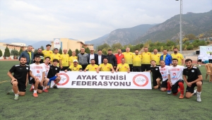 Ayak Tenisi Türkiye Şampiyonası'nı Bingöl Solhanspor kazandı