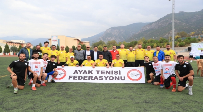 Ayak Tenisi Türkiye Şampiyonası'nı Bingöl Solhanspor kazandı