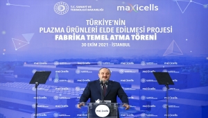Bakan Varank, Türkiye'nin ilk yerli plazma üretim tesisinin temelini attı: